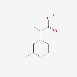 2-(3-Methylcyclohexyl)propanoic acid