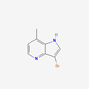 B1525365 3-bromo-7-methyl-1H-pyrrolo[3,2-b]pyridine CAS No. 1190312-48-1
