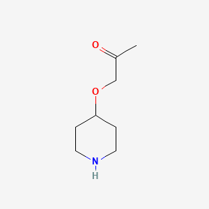 1-(Piperidin-4-yloxy)propan-2-one