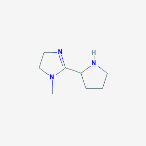 1-Methyl-2-(pyrrolidin-2-yl)-4,5-dihydro-1H-imidazole