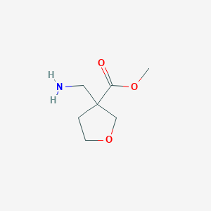 Methyl 3-(aminomethyl)oxolane-3-carboxylate