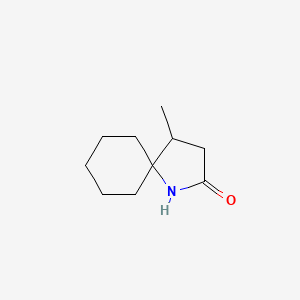 4-Methyl-1-azaspiro[4.5]decan-2-one