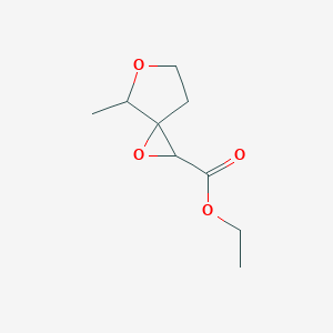 Ethyl 4-methyl-1,5-dioxaspiro[2.4]heptane-2-carboxylate