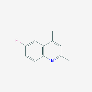 6-Fluoro-2,4-dimethylquinoline