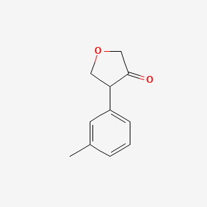 4-(3-Methylphenyl)oxolan-3-one