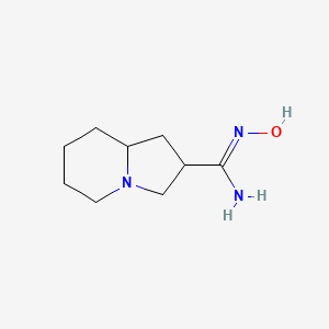 N-Hydroxy-octahydroindolizine-2-carboximidamide