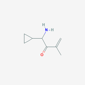 1-Amino-1-cyclopropyl-3-methylbut-3-en-2-one