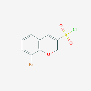 8-bromo-2H-chromene-3-sulfonyl chloride