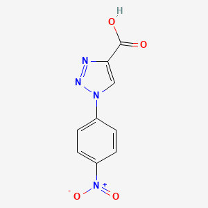 1-(4-Nitrophenyl)-1H-1,2,3-triazole-4-carboxylic acid