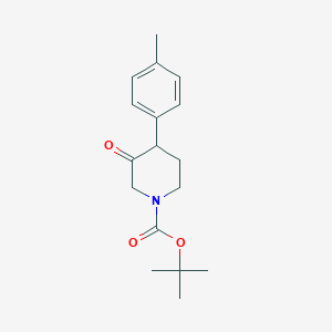 Tert-butyl 4-(4-methylphenyl)-3-oxopiperidine-1-carboxylate