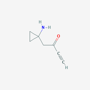 1-(1-Aminocyclopropyl)but-3-yn-2-one