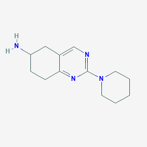 2-(Piperidin-1-yl)-5,6,7,8-tetrahydroquinazolin-6-amine