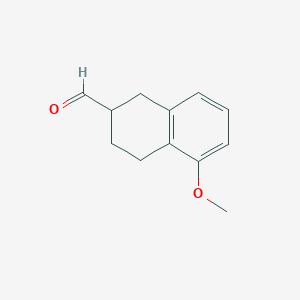 5-Methoxy-1,2,3,4-tetrahydronaphthalene-2-carbaldehyde