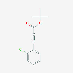 (2-Chlorophenyl)-2-propynoic acid tert-butyl ester