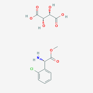 (S)-2-chlorophenylglycinemethylesterD-tartratesalt