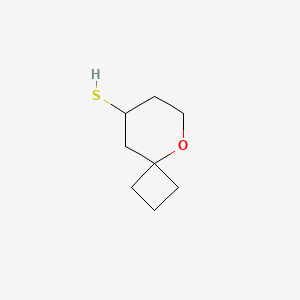 5-Oxaspiro[3.5]nonane-8-thiol