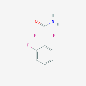 2,2-Difluoro-2-(2-fluorophenyl)acetamide