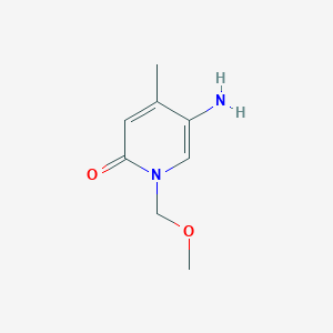 5-Amino-1-(methoxymethyl)-4-methyl-1,2-dihydropyridin-2-one