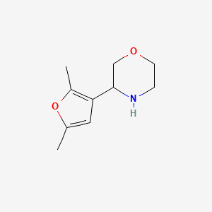 3-(2,5-Dimethylfuran-3-yl)morpholine