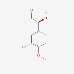 (1S)-1-(3-bromo-4-methoxyphenyl)-2-chloroethanol