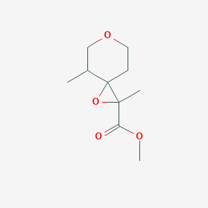 Methyl 2,4-dimethyl-1,6-dioxaspiro[2.5]octane-2-carboxylate