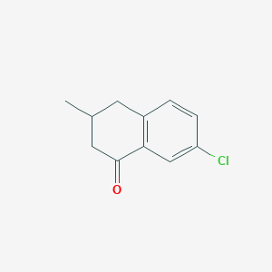 7-Chloro-3-methyl-1,2,3,4-tetrahydronaphthalen-1-one