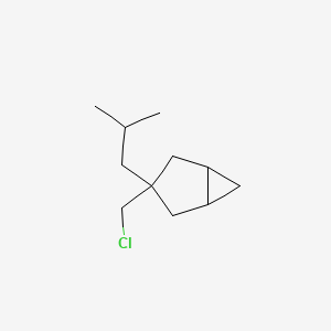 3-(Chloromethyl)-3-(2-methylpropyl)bicyclo[3.1.0]hexane