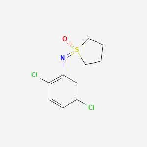 1-[(2,5-Dichlorophenyl)imino]-1lambda6-thiolan-1-one