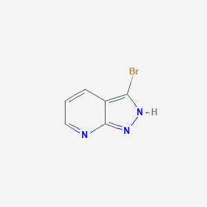 molecular formula C6H4BrN3 B152541 3-bromo-1H-pyrazolo[3,4-b]pyridine CAS No. 68618-36-0