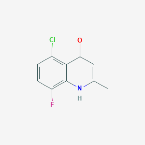 5-Chloro-8-fluoro-2-methyl-1,4-dihydroquinolin-4-one