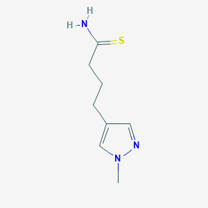 4-(1-methyl-1H-pyrazol-4-yl)butanethioamide