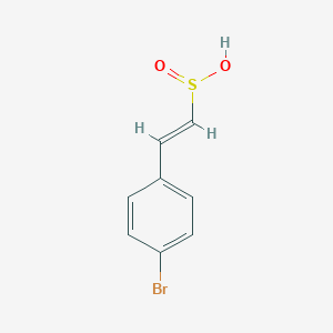 (E)-2-(4-Bromophenyl)ethene-1-sulfinic acid