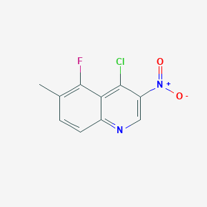 4-Chloro-5-fluoro-6-methyl-3-nitroquinoline