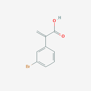 2-(3-Bromophenyl)prop-2-enoic acid