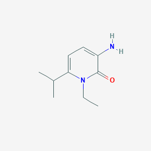 3-Amino-1-ethyl-6-(propan-2-yl)-1,2-dihydropyridin-2-one