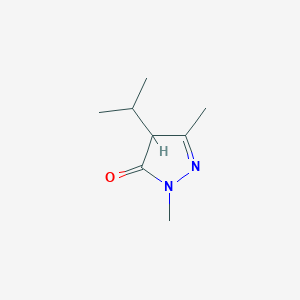 1,3-Dimethyl-4-(propan-2-yl)-4,5-dihydro-1H-pyrazol-5-one