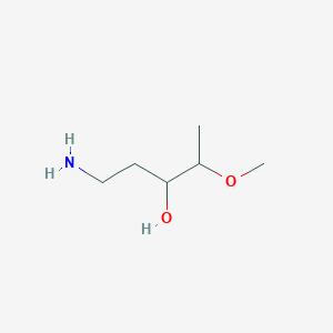 1-Amino-4-methoxypentan-3-ol