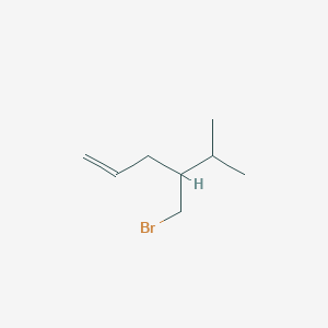 4-(Bromomethyl)-5-methylhex-1-ene