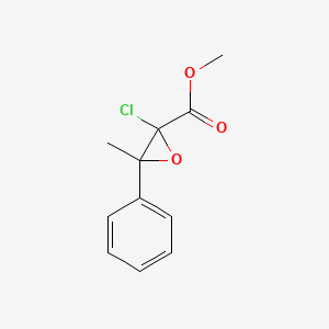 Methyl 2-chloro-3-methyl-3-phenyloxirane-2-carboxylate