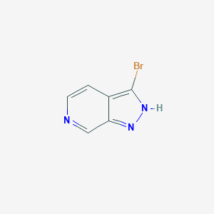 molecular formula C6H4BrN3 B152543 3-溴-1H-吡唑并[3,4-c]吡啶 CAS No. 76006-13-8