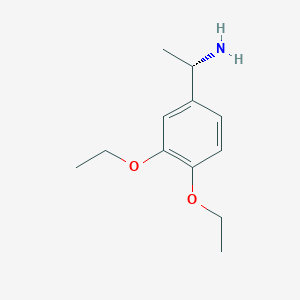 (1S)-1-(3,4-Diethoxyphenyl)ethan-1-amine