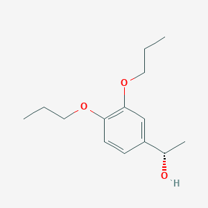 (1S)-1-(3,4-dipropoxyphenyl)ethanol