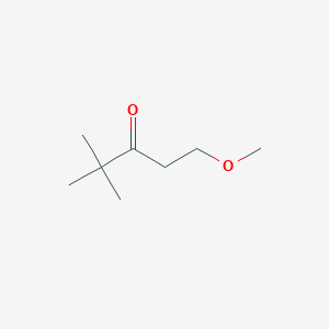 B1525444 1-Methoxy-4,4-dimethylpentan-3-one CAS No. 1249862-83-6