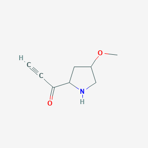 1-(4-Methoxypyrrolidin-2-yl)prop-2-yn-1-one