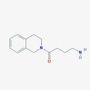 4-Amino-1-(1,2,3,4-tetrahydroisoquinolin-2-yl)butan-1-one