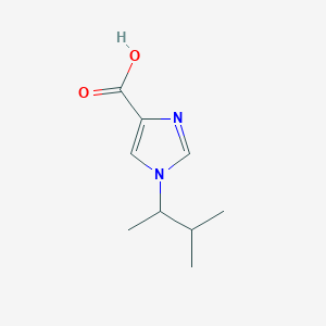 1-(3-Methylbutan-2-yl)-1H-imidazole-4-carboxylic acid