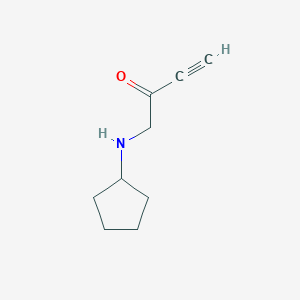 1-(Cyclopentylamino)but-3-yn-2-one