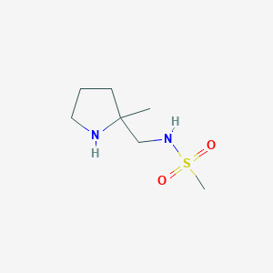 N-[(2-Methylpyrrolidin-2-yl)methyl]methanesulfonamide