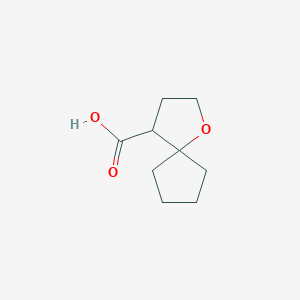 1-Oxaspiro[4.4]nonane-4-carboxylic acid