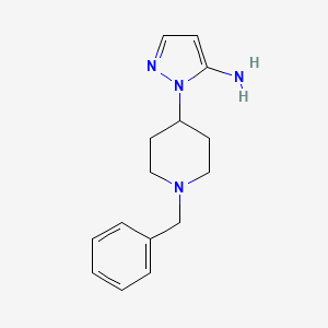 1-(1-Benzylpiperidin-4-YL)-1H-pyrazol-5-amine